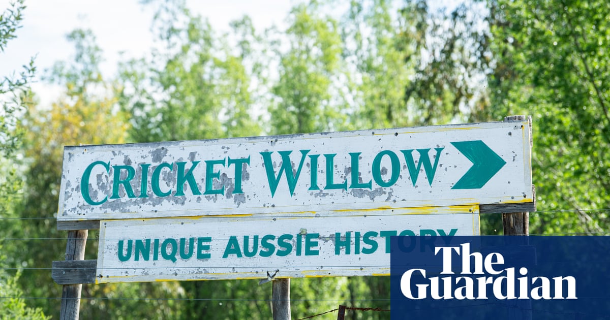 Field of Dreams-like shrine to cricket built ‘from bud to bat’ – photo essay