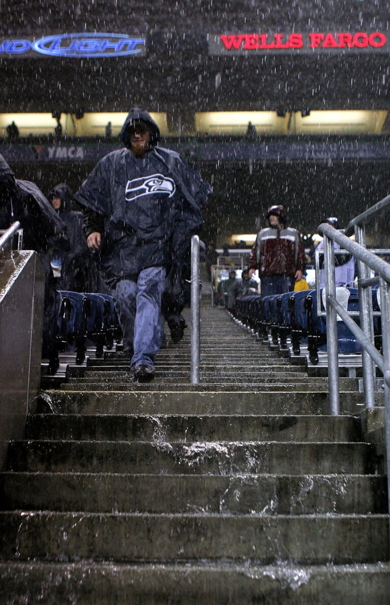 Like Washington state communities, Seahawks preparing for wet weather