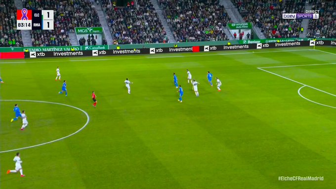 WATCH: Alvaro Rodriguez scores against former club as Elche re-take lead against Real Madrid