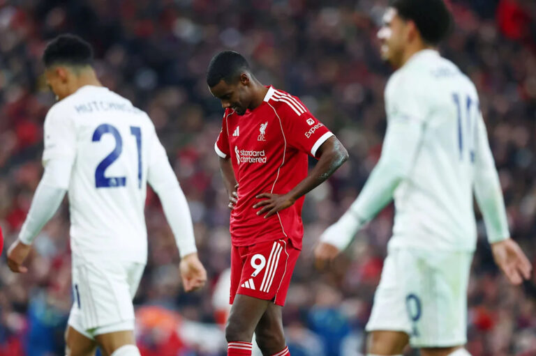 Liverpool star slammed after ‘anonymous’ performance vs Nottingham Forest